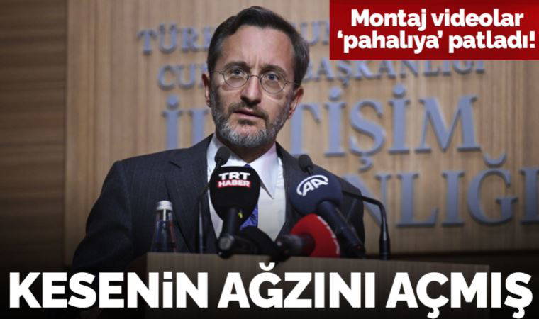 Propaganda için kesenin ağzını açmış: Montaj videolar Fahrettin Altun'a pahalıya patladı