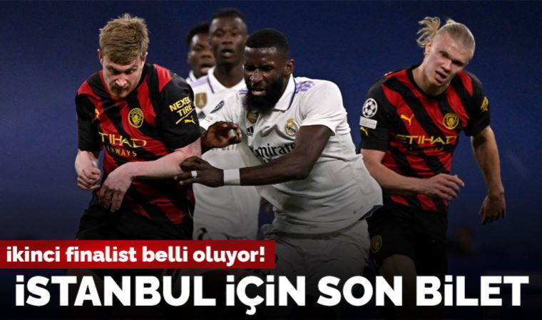 Şampiyonlar Ligi'nde Manchester City, Real Madrid'i konuk ediyor
