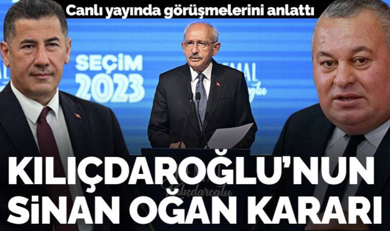 Cemal Enginyurt Kılıçdaroğlu’nun Sinan Oğan kararını anlattı