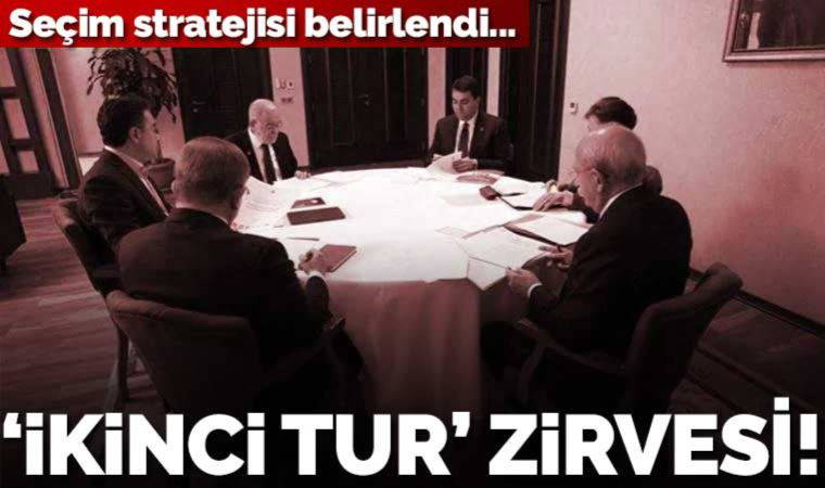 Son dakika... Millet İttifakı’ndan ikinci tur zirvesi! Toplantı sona erdi