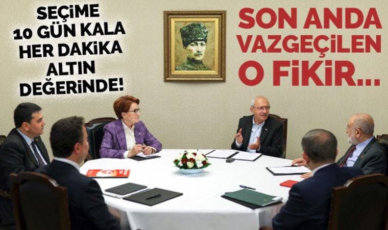 Millet İttifakı ikinci tur için yeni stratejilerini masaya yatırıyor: En iyi kadro bizde mesajı