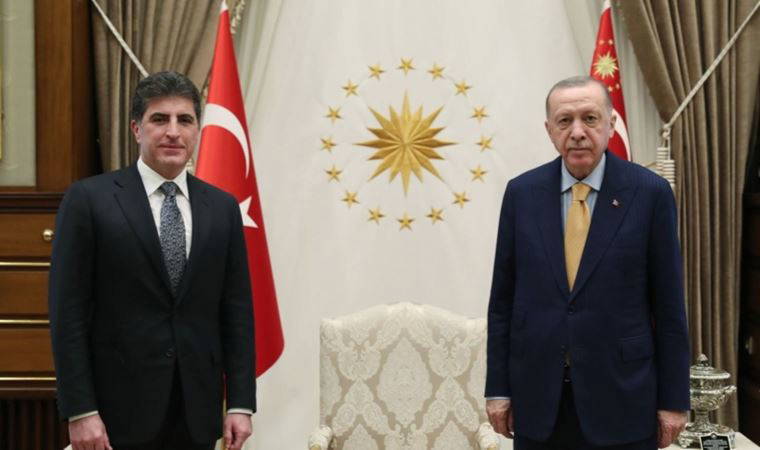 IKBY Başkanı Barzani’den Cumhurbaşkanı Erdoğan’a tebrik