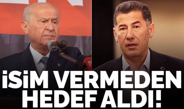 Devlet Bahçeli, Sinan Oğan'ı isim vermeden hedef aldı!