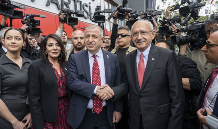 Son dakika... Kemal Kılıçdaroğlu ve Ümit Özdağ görüşmesi başladı