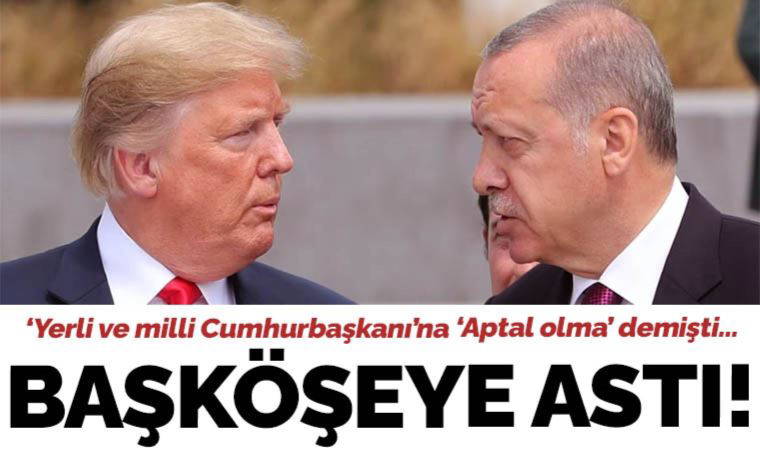 Trump, Erdoğan’a ‘Aptal olma’ dediği mektubu başköşeye asmış!