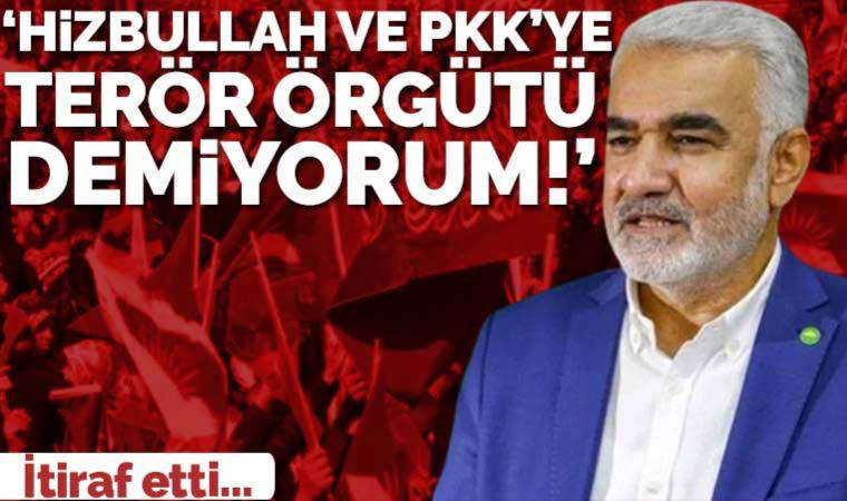 HÜDA PAR lideri Yapıcıoğlu: Hizbullah ve PKK’ye terör örgütü demiyorum