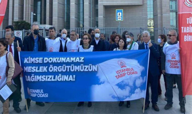 İstanbul Tabip Odası'nın eski yöneticileri hâkim karşısında: ‘Davanın asıl savcısı Erdoğan’