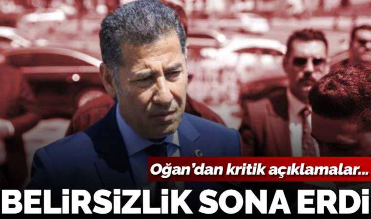 Sinan Oğan: 'Birileriyle anlaştığımız iddiası doğru değil, pazartesi açıklama yapacağız'
