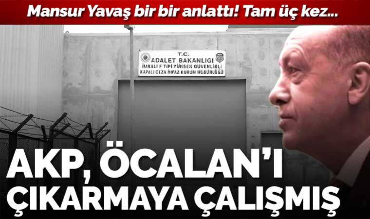 Mansur Yavaş: 'AKP üç defa Öcalan’ı çıkarma teşebbüsünde bulundu'