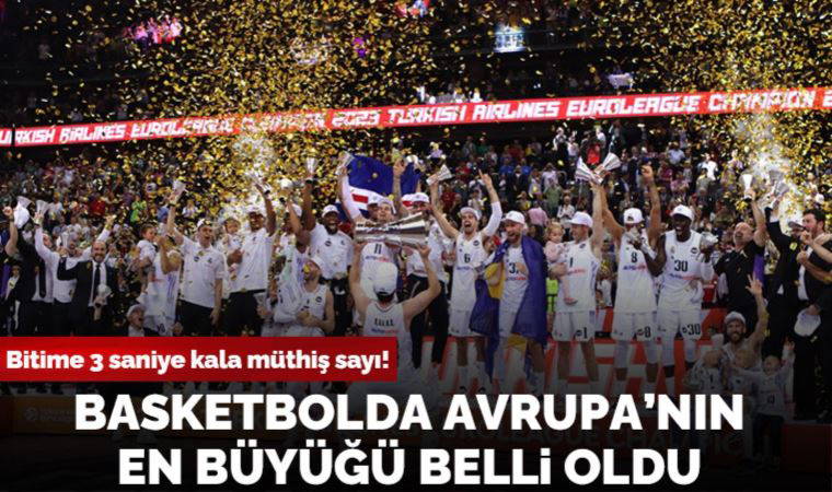 EuroLeague'de şampiyon Real Madrid! Olympiakos 78 - 79 Real Madrid (Maç sonucu)