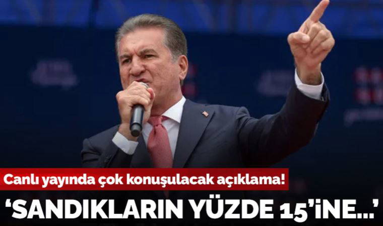 Mustafa Sarıgül'den canlı yayında çok konuşulacak açıklama: 'Erzincan'da sandıkların yüzde 15'inden ıslak imzalı tutanak gelmedi'