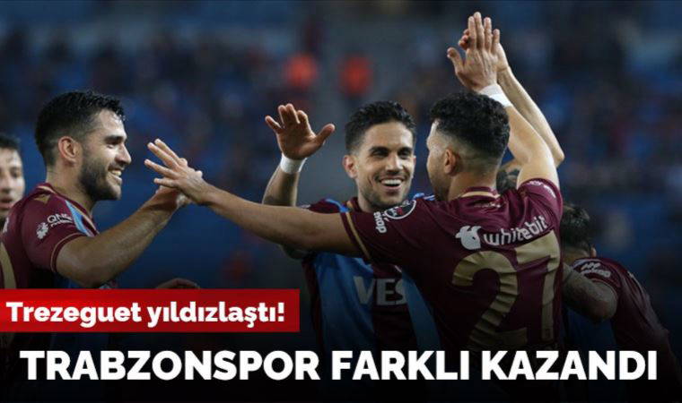 Trabzonspor farklı kazandı! Trabzonspor 4 - 1 Fatih Karagümrük (Maç sonucu)