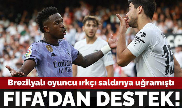 FIFA Başkanı Giovanni Infantino'dan Vinicius Junior'a destek!