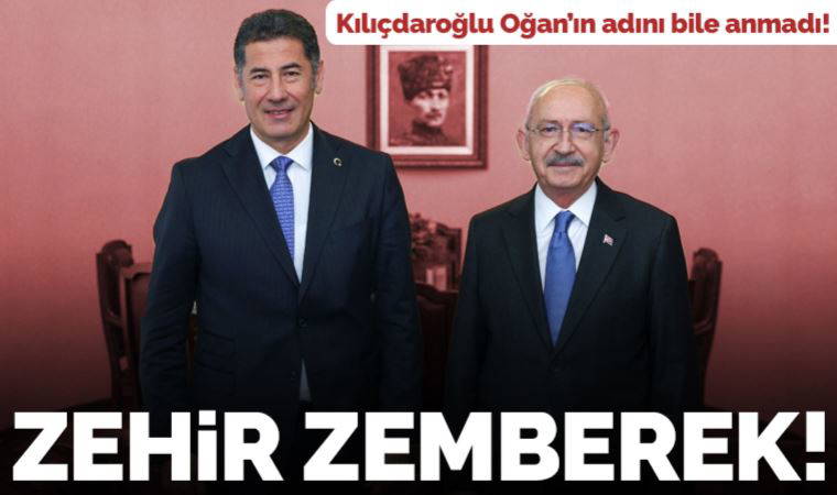 Son Dakika: Sinan Oğan'ın kararının ardından Kılıçdaroğlu'ndan ilk açıklama: 'Kimin vatanı satandan yana olduğu belli...'