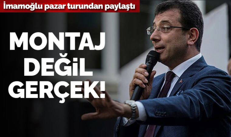 Ekrem İmamoğlu’ndan ‘erik’ paylaşımı: Montaj değil gerçek!