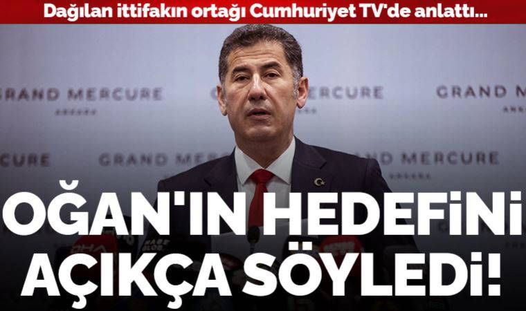 Vecdet Öz: Sinan Oğan bana 'Erdoğan'a destek verirsek yönetim kadrosunda olabiliriz' dedi