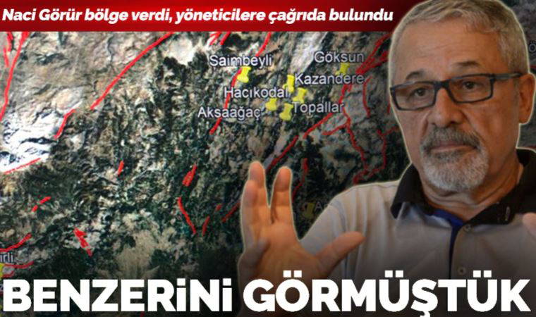 Prof. Dr. Naci Görür bölge verdi, yöneticilere çağrıda bulundu: Pazarcık'ta görmüştük