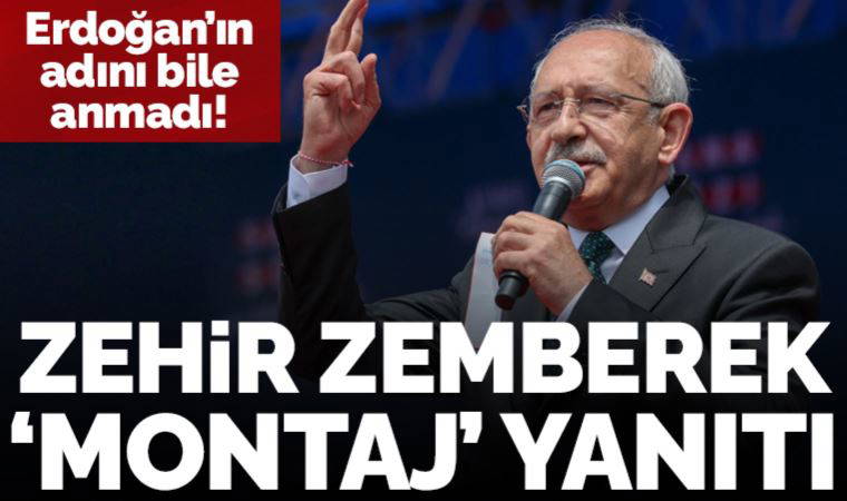 Son dakika... Kılıçdaroğlu'ndan Hatay'da Erdoğan'a 'montaj' tepkisi: 'Sahtekârlık yapan adamdan cumhurbaşkanı olmaz!'