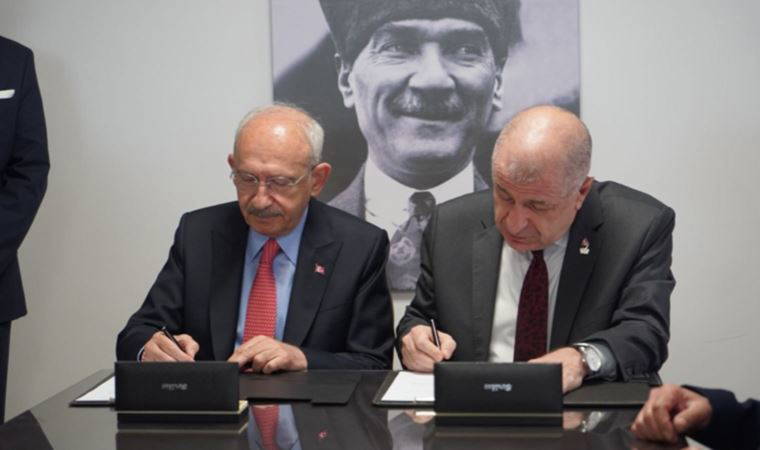 Zafer Partisi'nden Kılıçdaroğlu'na destek kararı: 7 maddelik protokol paylaşıldı