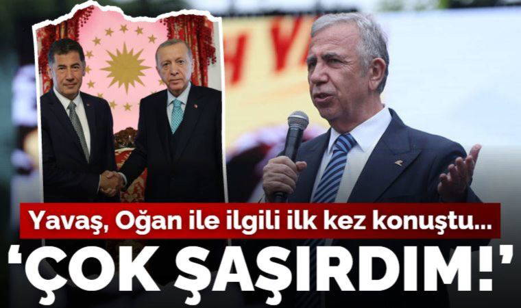 Yavaş'tan 'Sinan Oğan' yorumu: Kendisiyle ilgili ağır demeçler verildi, gitmesinin bir sebebi olması lazım