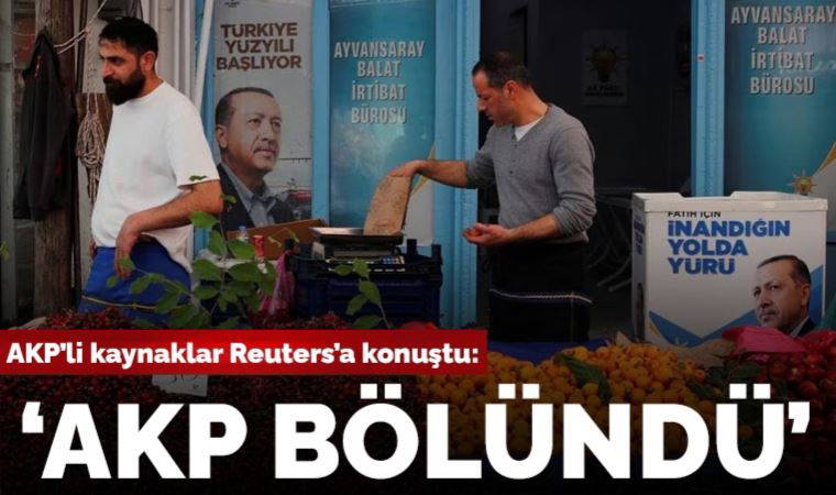 AKP'li kaynaklar Reuters'a konuştu: 'Ekonomi planı AKP'yi ikiye böldü'