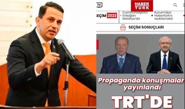 AKP'li isim Habertürk'ü hedef aldı... 'Algı çalışmalarınız ayağınıza dolanacak'