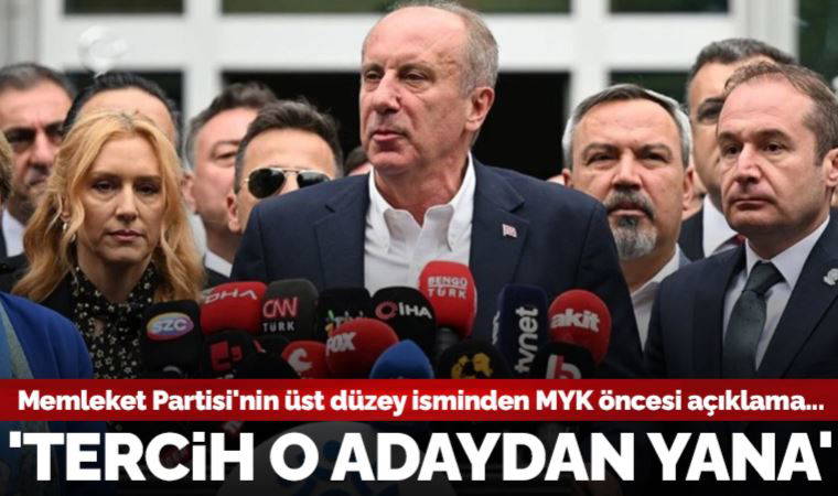 Memleket Partisi'nin üst düzey isminden 'ikinci tur' açıklaması: 'Tavır Kılıçdaroğlu'ndan yana'