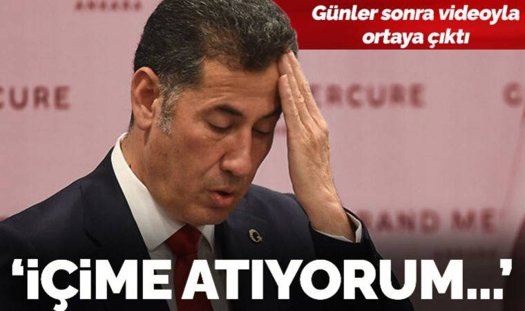 Sinan Oğan günler sonra videoyla ortaya çıktı: Çoğu şeyi çime atıyorum...