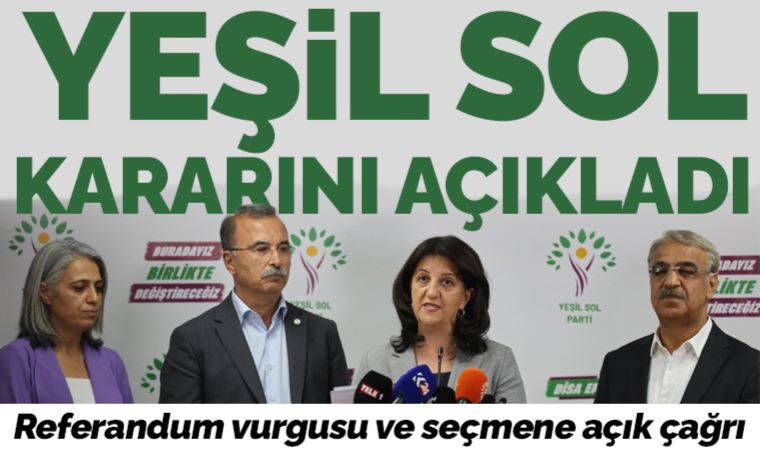 Son dakika... HDP ve Yeşil Sol Parti 'ikinci tur' kararını açıkladı: 'Erdoğan bizler için asla bir seçenek değildir'