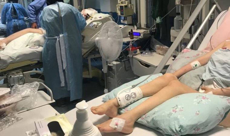 Sağlıkta çağ atladık: Hastalar vantilatörle serinledi!