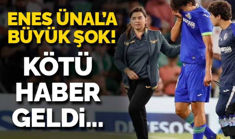 Enes Ünal'a büyük şok! Kötü haber geldi...