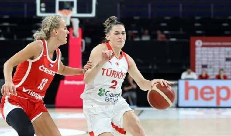 A Milli Kadın Basketbol Takımı, Çekya'ya diş geçiremedi
