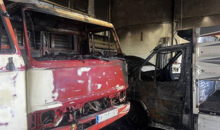 Nevşehir Sanayi Sitesi'nde yangın: 1 işçi yaralandı, 3 araçta hasar oluştu