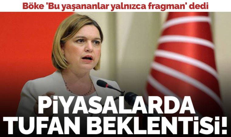 Selin Sayek Böke piyasalardaki vahim tabloyu gözler önüne serdi: 'Bu yaşananlar dar boğazın yalnızca fragmanı'