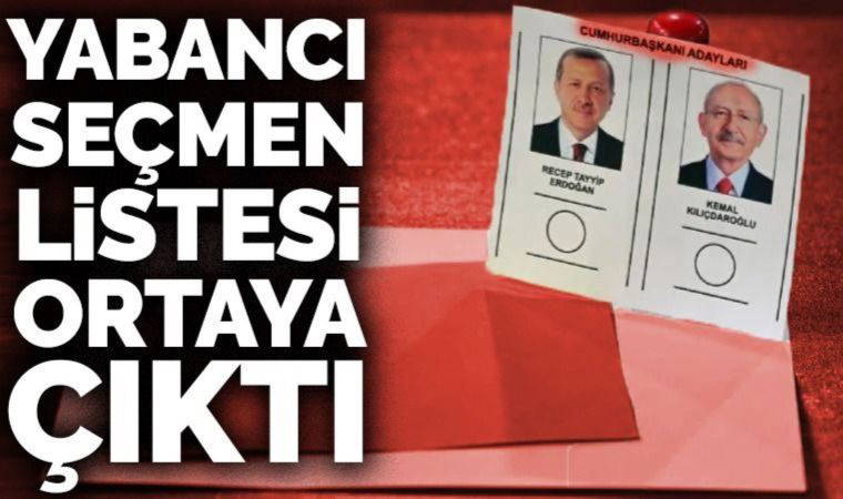 DP'li İlay Aksoy yabancı seçmen listesini paylaştı: Seçimde AKP ile değil yabancılarla yarışıyoruz