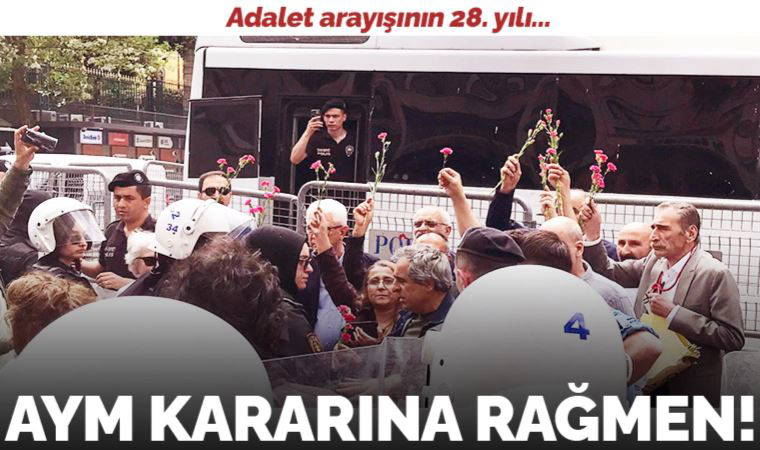 Adalet arayışının 28. yılı... Cumartesi Anneleri yine gözaltına alındı!