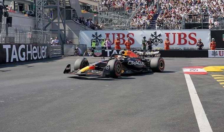 F1 Monako Grand Prix'sinde pole pozisyonu Verstappen'in