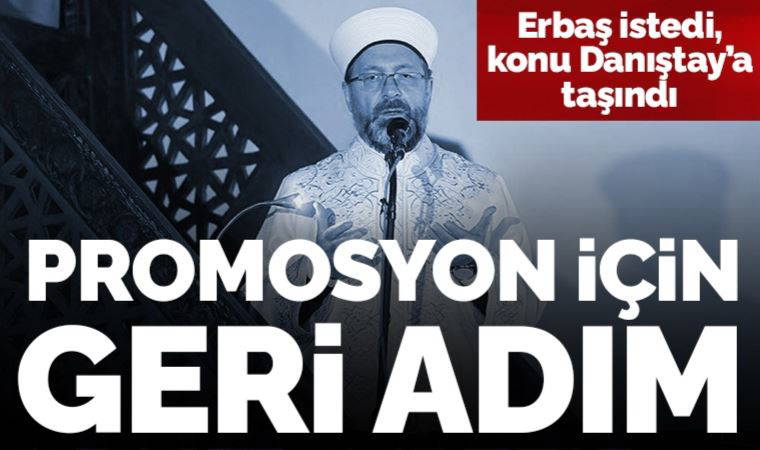 Diyanet promosyon için geri adım attı