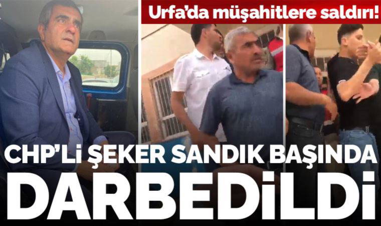 Özgür Özel paylaştı: CHP'li Ali Şeker sandık başında darbedildi!