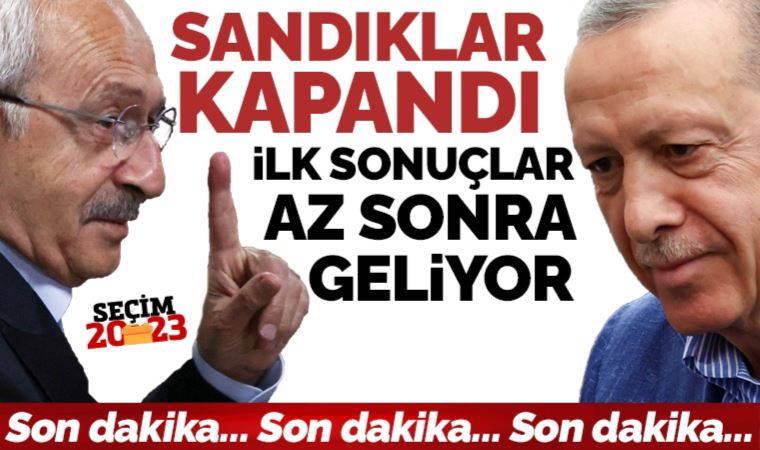 Son dakika... İkinci tur için oy verme işlemi sona erdi