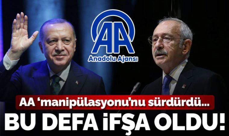 AA'nın 'manipülasyonu' ifşa oldu: İlk veriler Erdoğan'ın yüksek olduğu illerden