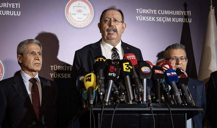 YSK Başkanı Ahmet Yener'den açıklama!