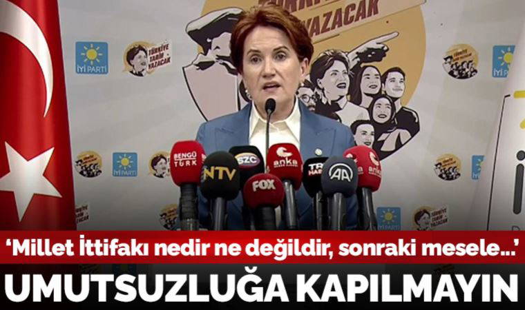Son dakika... Meral Akşener'den seçim sonuçlarına ilişkin ilk açıklama: 'Bize düşen mesajı anlamak'