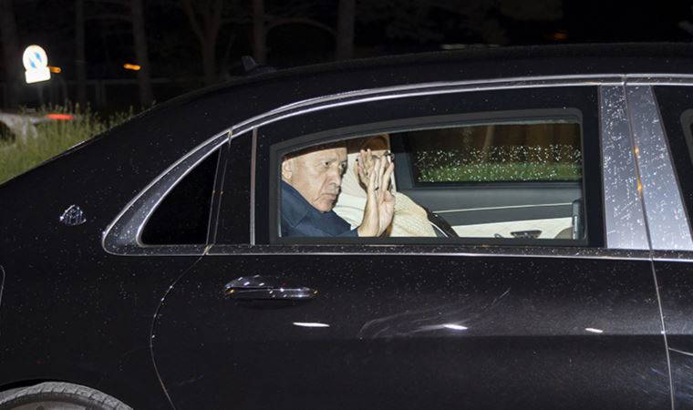 Cumhurbaşkanı Erdoğan, Ankara'ya geldi