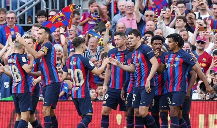La Liga'da şampiyon Barcelona iki hafta sonra kazandı