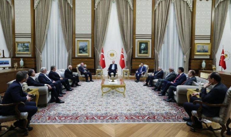 Cumhur İttifakı ortakları Saray'da