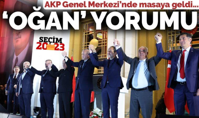 AKP'den dikkat çeken Sinan Oğan yorumu: 2 milyon oy nerede?