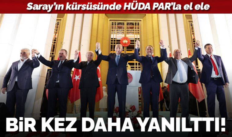 “Bir ülkücüyü kesseniz dahi HÜDA PAR ile aynı sandığa girmez” diyen Sinan Oğan HÜDA PAR’la el ele