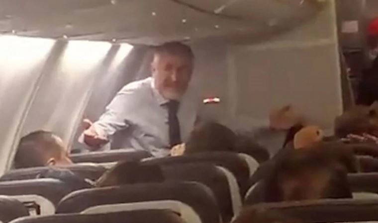 THY uçağında Nebati ile yolcular arasında 'rötar' tartışması: Hazmedin kardeşim Erdoğan kazandı!