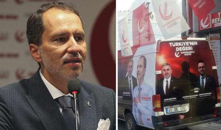 Yeniden Refah'ta 'silüet' çelişkisi... Fatih Erbakan: 'Araçta fotoğraf kullanılmaması hanımefendinin kendi tercihi'